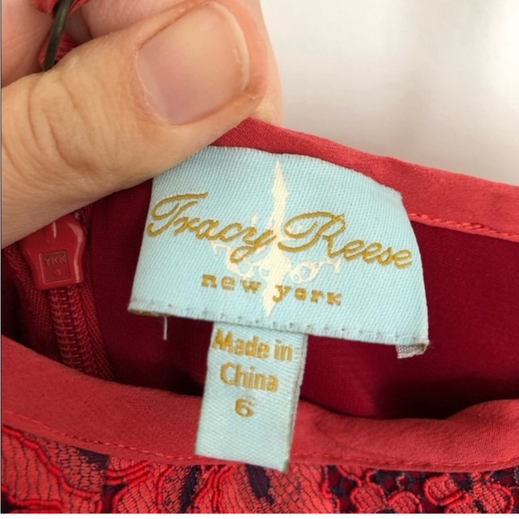 Tracy Reese Lace Event Dress - Picture 7 of 9